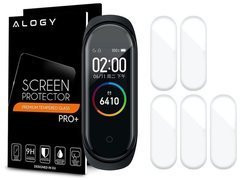 Alogy Polycarbonat-Schutzfolie x5 für Xiaomi Mi Band 4