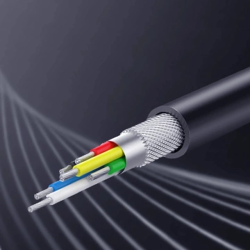 Adapter Ugreen CM193 USB-C do mini jack 3.5 mm + USB-C Ładowanie Szary