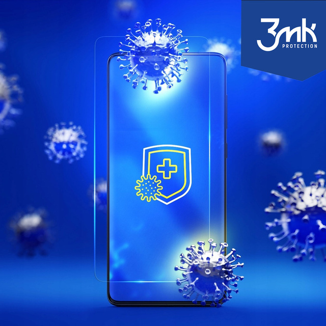Folia ochronna do Motorola Edge 40 3mk Silver+ 7H na cały ekran antywirusowa Protection+