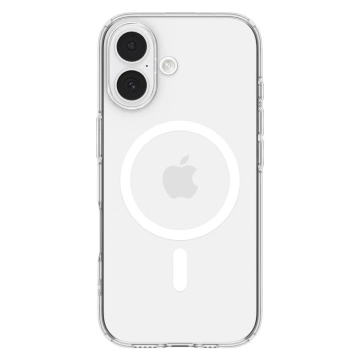 Etui do iPhone 17 Spigen Liquid Crystal Mag MagSafe Clear/White