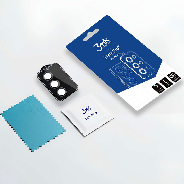 Szkło do Samsung Galaxy S24 osłona na aparat obiektyw 3mk Lens Protection Pro Black nakładka ochronna