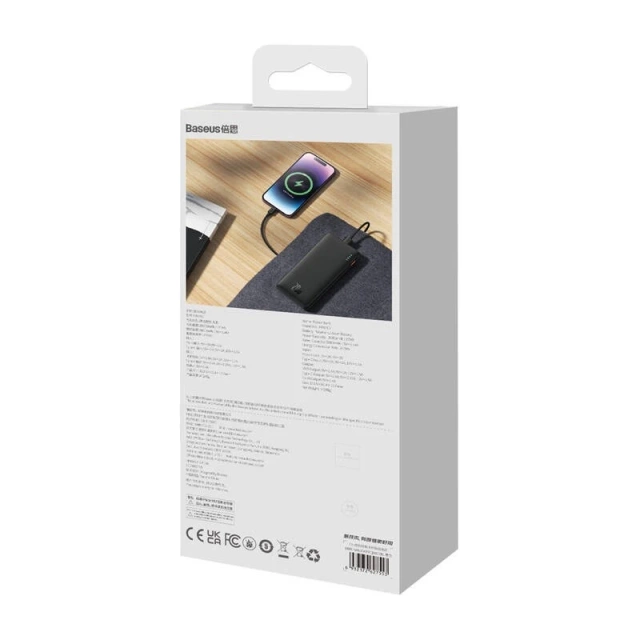 Powerbank Baseus Airpow 10000mAh 20W Czarny