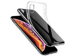 Transparente Silikonhülle für Apple iPhone XS Max