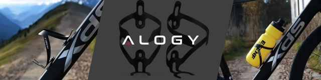 Koszyk na bidon napój butelkę wodę uchwyt rowerowy do roweru bidonu uniwersalny Czarny