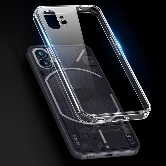 Etui ochronne obudowa pokrowiec Alogy Hybrid Clear Case do Nothing Phone 1 Przezroczyste