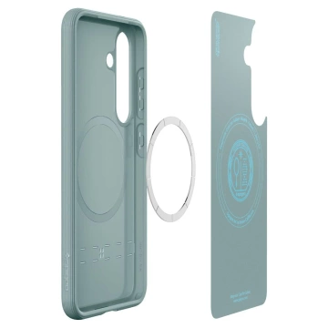 Samsung Galaxy S25 Plus Salbeigrün Spigen Parallax Mag MagSafe Hülle