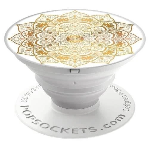 Uchwyt PopSockets Grip & Stand - Golden Silence do Telefonów i Tabletów
