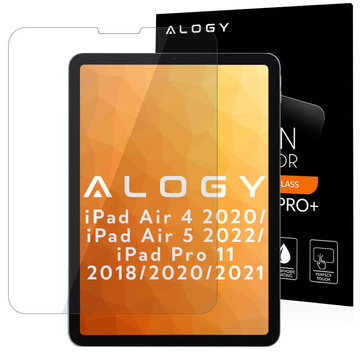 Gehärtetes Glas x2 Alogy 9H für den Bildschirm für iPad Air 4 2020 / iPad Pro 11 2018/2020/2021