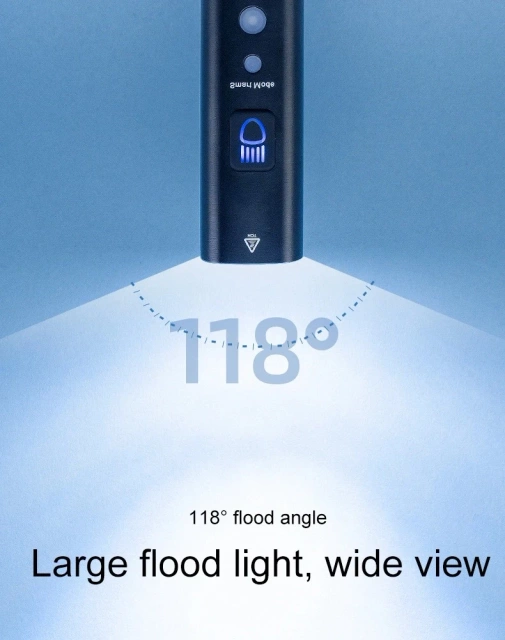 Lampka rowerowa Rockbros V9M-1000 przednia 1000lm - czarna