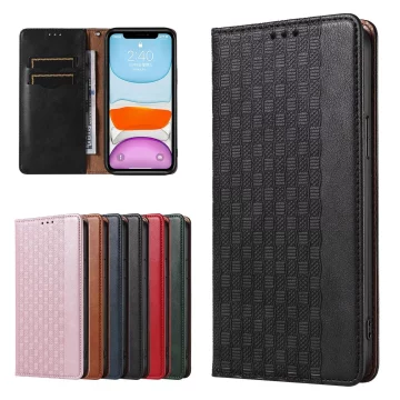 Magnetband-Hülle für iPhone 13, Tasche, Geldbörse, Mini-Lanyard, Anhänger, Schwarz