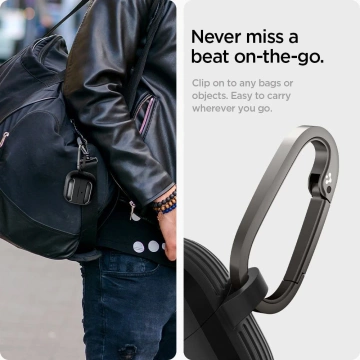 Etui Spigen Rugged Armor für Samsung Galaxy Buds 3/3 Pro Mattschwarz