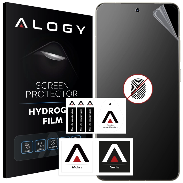 Folia "MATOWA" do Realme GT 7 Pro Hydrożelowa Alogy HydroSkin Matte Pro™ na ekran do etui "BEZ ODCISKU PALCÓW"