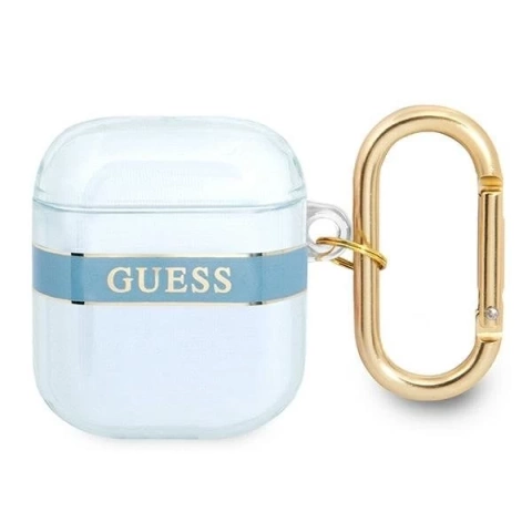Guess GUA2HHTSB AirPods decken die niebieski/blue Strap Collection ab