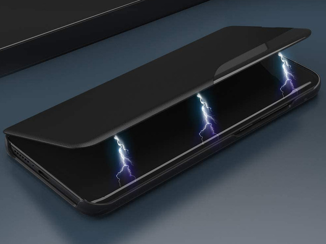 Etui z klapką portfel Alogy skórzane Smart View Cover do Samsung Galaxy A42