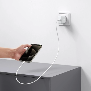 Joyroom JR-TCF24 USB-C PD 30W QC SFC Netzwerkladegerät – Weiß