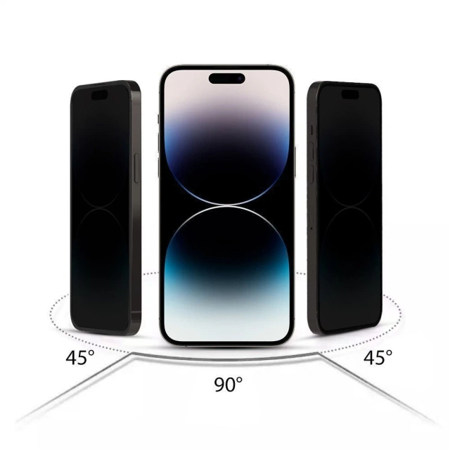 Sichtschutzglas für Samsung Galaxy S25 Hofi Anti Spy Glass Pro 2er-Pack 9H
