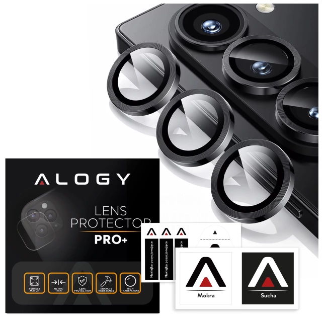 Szkło do Samsung Galaxy Z Fold 6 nakładka na aparat obiektyw obiektywy aparatu Alogy Lens Protector PRO+ Szkło Hartowane
