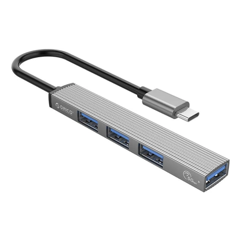 Orico USB Hub Adapter auf USB 3.0 3x USB 2.0 Grau