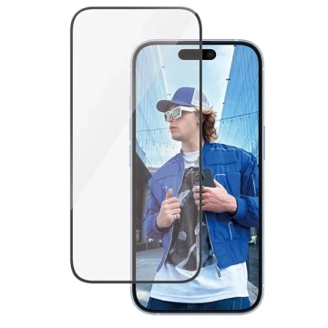 PanzerGlass Displayschutz Ultra-Wide Fit aus gehärtetem Glas für iPhone 16