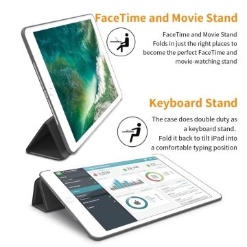 Tech-Protect Smartcase iPad 9.7 2017/2018 schwarz