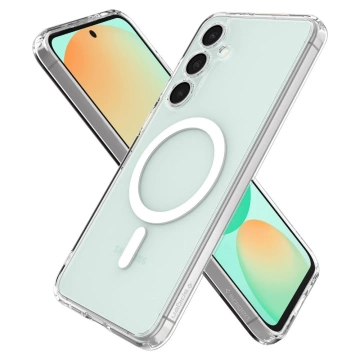 Spigen Ultra Hybrid Mag Magsafe Schutzhülle für Samsung Galaxy S24 FE Weiß