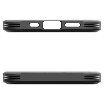 Etui für iPhone 16e Spigen Tough Armor Mag MagSafe Schwarz