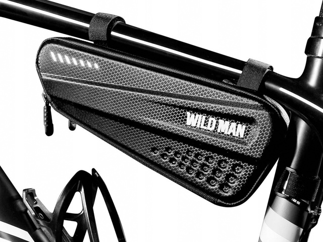 Koffertasche Fahrradtasche Fahrradhalter Wildman Bag ES4 1.2l Schwarz