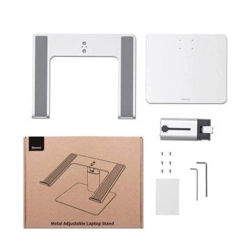Baseus 11-17" Laptopständer, verstellbar (Silber)