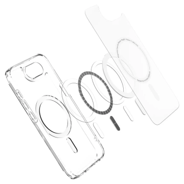 Etui für iPhone 16e Spigen Ultra Hybrid Mag MagSafe Frost White