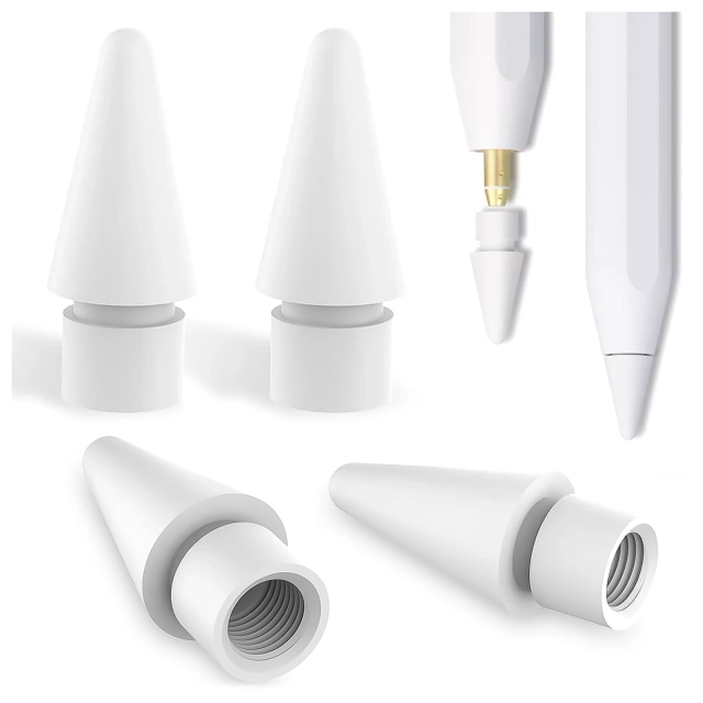 Austauschbare Spitze 4 Stk. Härte 2B für Apple Pencil 1/2 Generation für iPad Air Pro Mini
