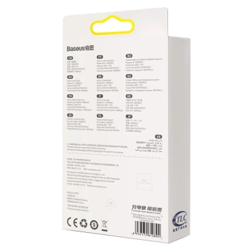 Baseus Superior Series SUPERVOOC USB-A auf USB-C 65W 1m Kabel weiß