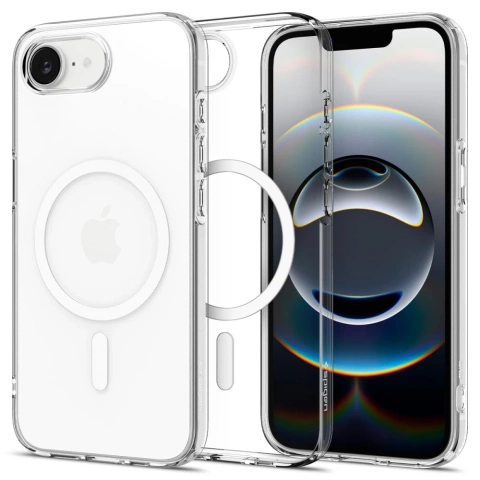 Etui do iPhone 16e Spigen Liquid Crystal Mag MagSafe Clear
