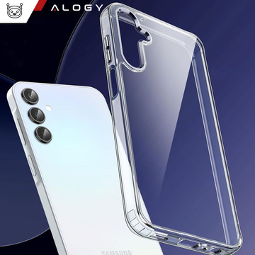 Hülle für Samsung Galaxy A15 4G/5G, Galaxy A25 5G Rückseite Hybrid Clear Case Alogy Transparent