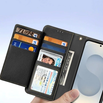 Samsung Galaxy S25 Edge Schwarze Hülle Lawa MagSafe Schwarz