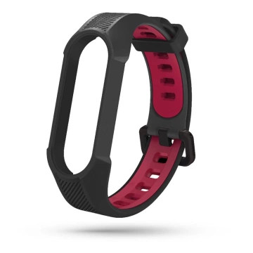 Rüstung xiaomi mi smartband 5/6/6 nfc schwarz/rot