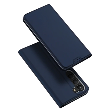 Dux Ducis Skin Pro Schutzhülle für Samsung Galaxy S23 Flip Card Wallet Stand Blau