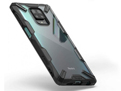 Etui Ringke Fusion X für Xiaomi Redmi Note 9S/ Pro/ Max Black