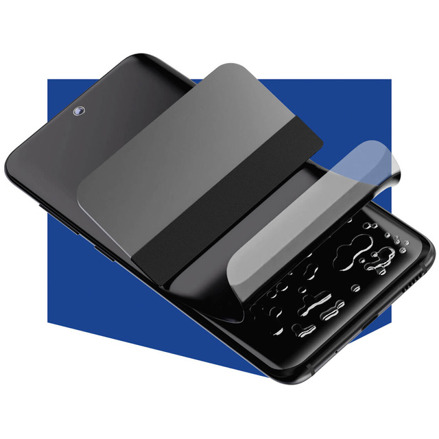 Folia ochronna do Samsung Galaxy S24 Ultra 3mk Silver+ 7H na cały ekran antywirusowa Protection+