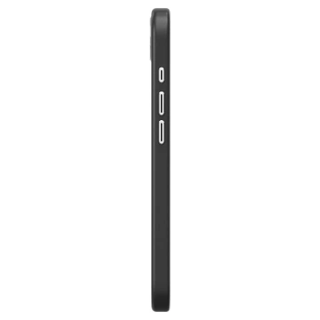 Etui für iPhone 16e Spigen Enzo Aramid Mag MagSafe Mattschwarz