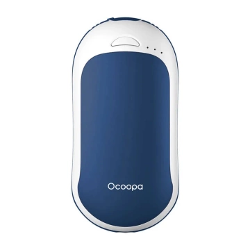 Ocoopa HotPal PD 5000mAh USB-C Handwärmer mit Powerbank-Funktion Weiß-Blau