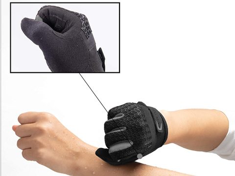 Fahrradhandschuhe L RockBros Fahrradhandschuhe S169-1-L Schwarz