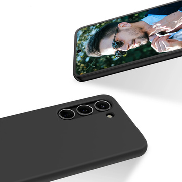 Etui für das Samsung Galaxy S23 5G - 3mk Matt Case schwarz