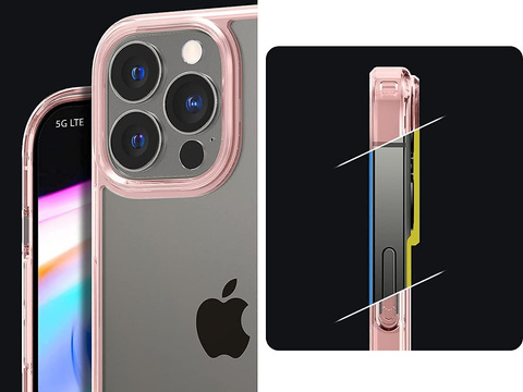 Etui Obudowa Hülle Spigen Ultra Hybrid für Apple iPhone 13 Pro Max Mitternachtsgrün