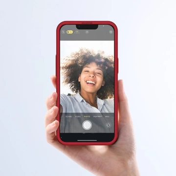Joyroom 360 Full Case Cover für iPhone 13 Pro Back &amp; Front Cover Tempered Glass Red (JR-BP935 red)