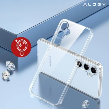 Hülle für Apple iPhone 16 Pro Max Alogy Anti-Shock Hybrid Case für MagSafe Transparent