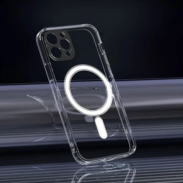 Klare Mag-Abdeckung mit Kameraschutz für IPHONE 14 PLUS