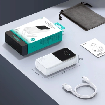 Powerbank Joyroom JR-PBC06 30W 10000mAh mit Lightning- und USB-C-Kabel