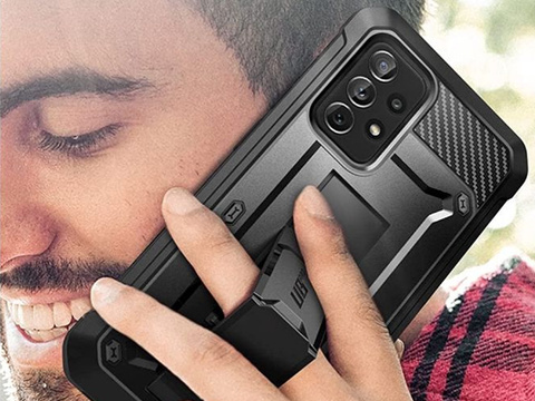 Etui pancerne Supcase Unicorn Beetle Pro do Samsung Galaxy A52/A52s LTE/ 5G Black