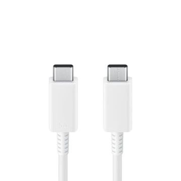 Samsung Kabel USB-C - USB-C 5A 480Mbps 1,8m weiß (EP-DX510JWEGEU)