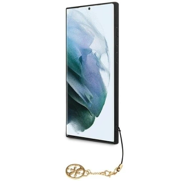 Etui Guess GUHCS23LGF4GGR do Samsung Galaxy S23 Ultra S918 szary/grey hardcase 4G Charms Collection